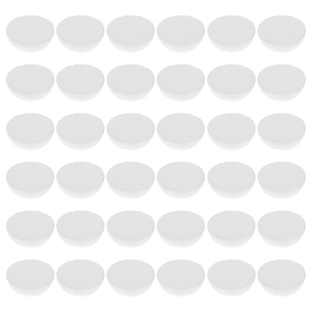 Wedding Floral Supply - 100 Stück Weiße Hemisphärische Schaumstoffbälle aus