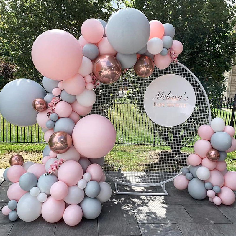 Wedding Balloon Arch - 172/143/94cm Ballon Stehen Halter Kreis Runde