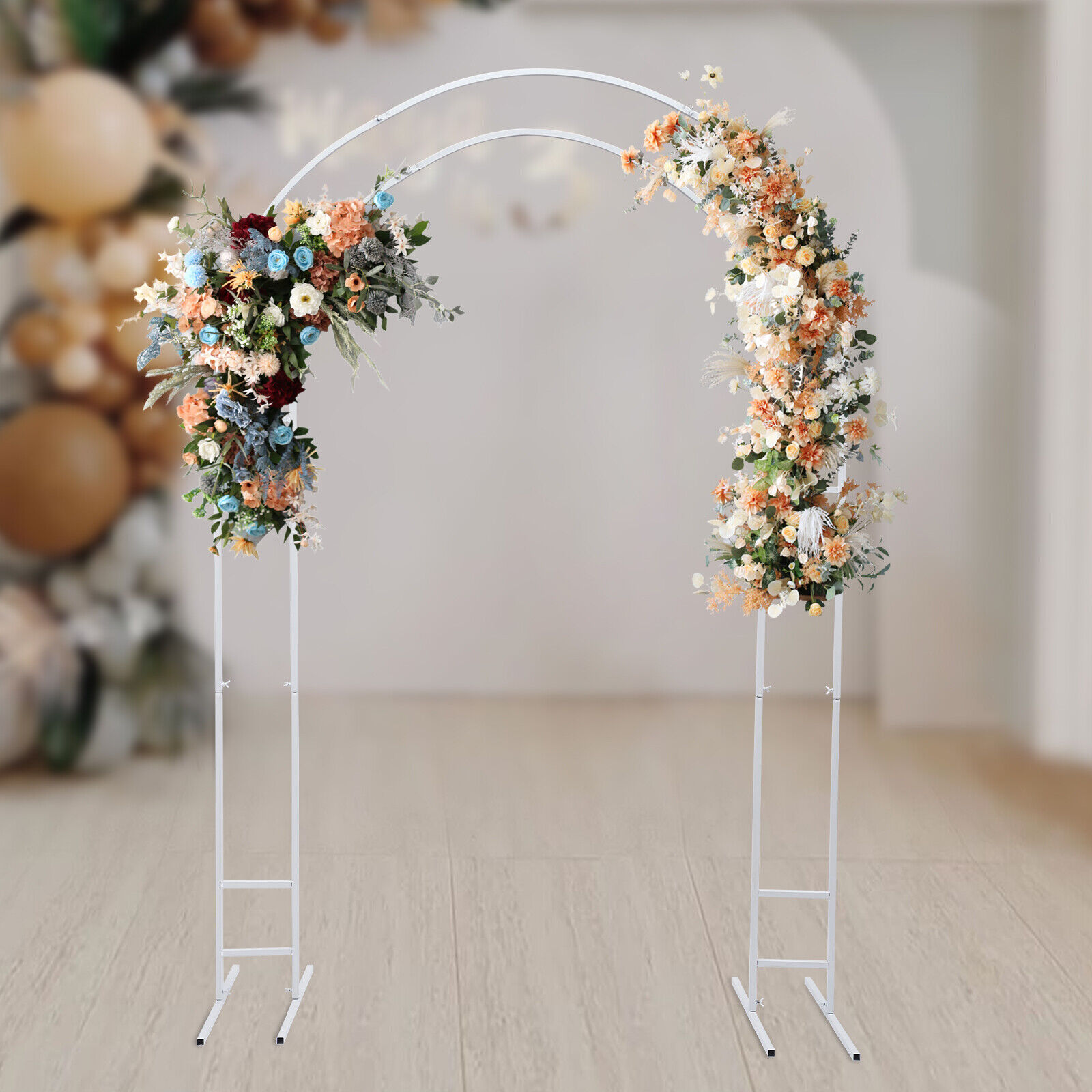 Wedding Balloon Arch - Metall Hochzeit Stand Bogen Rahmen Hintergrund