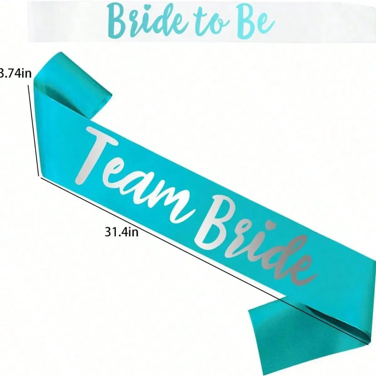 7-teiliges Schärpen-Set aus he – Bride Tribe Sash Bewertung und Preis