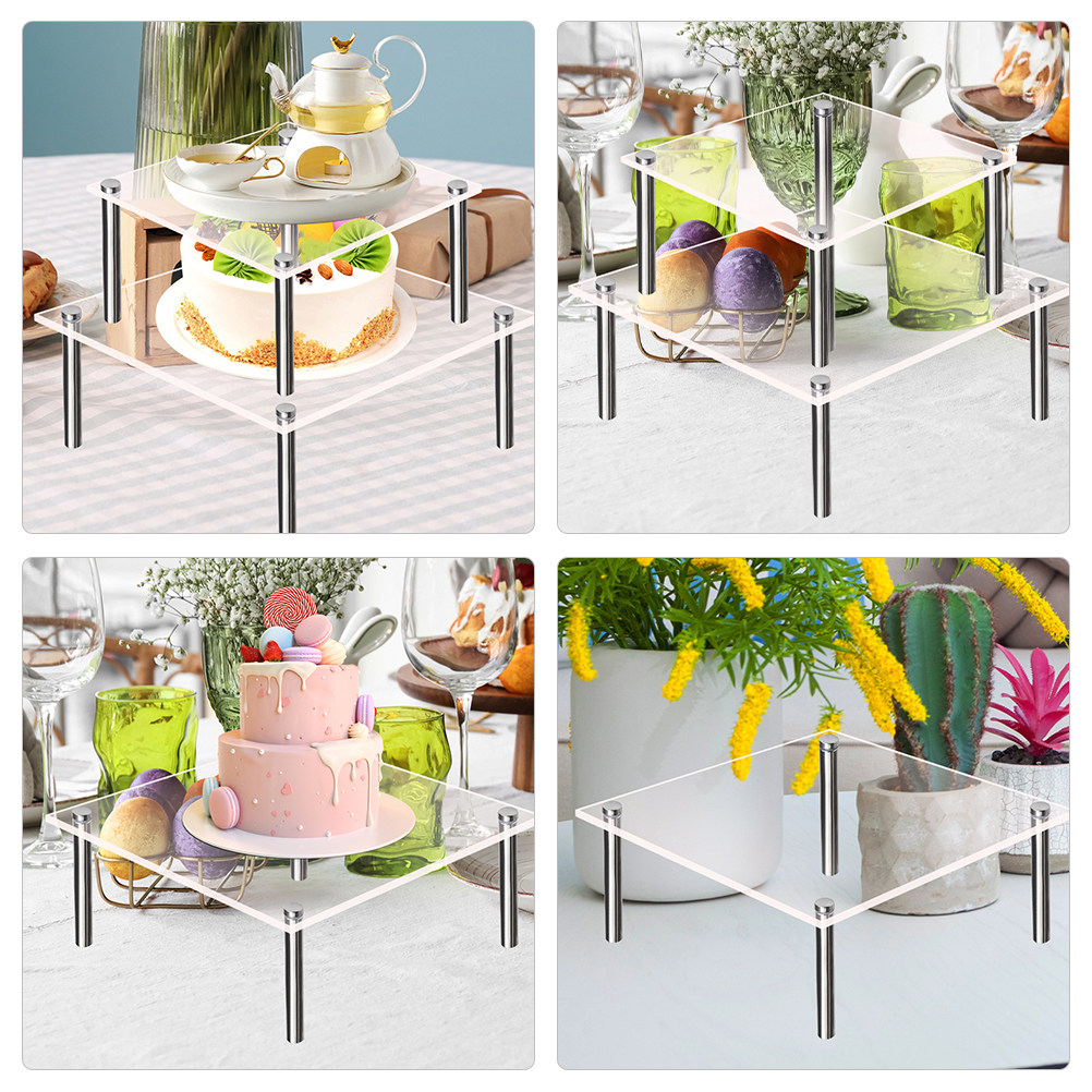 2 Stück Acryl-Kuchenständer, t – Wedding Support Bewertung und Preis