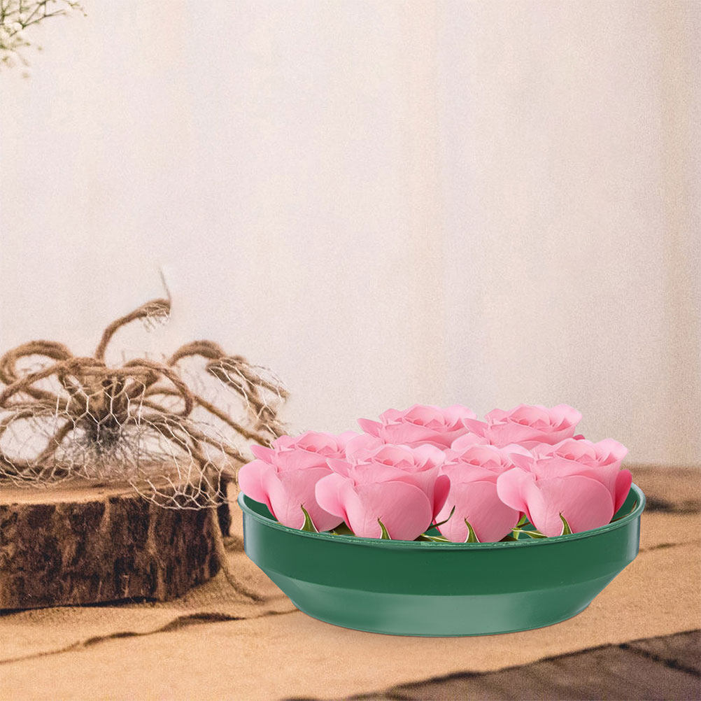 12 Stück Runde Kunststoffschal – Wedding Floral Supply Bewertung und Preis