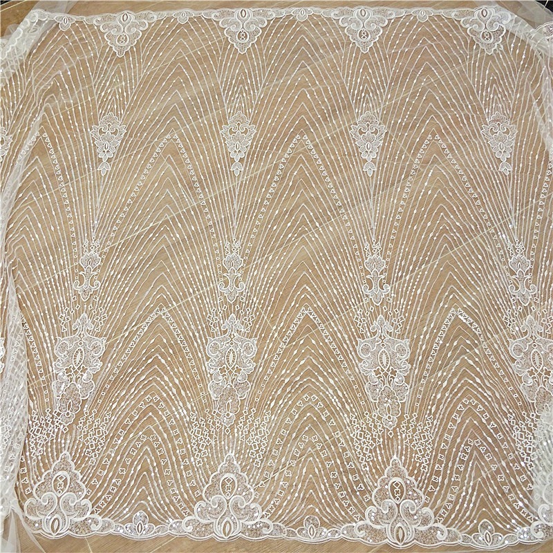 Neue gestreifte Spitze Sticker – Wedding Dress Supply Bewertung und Preis