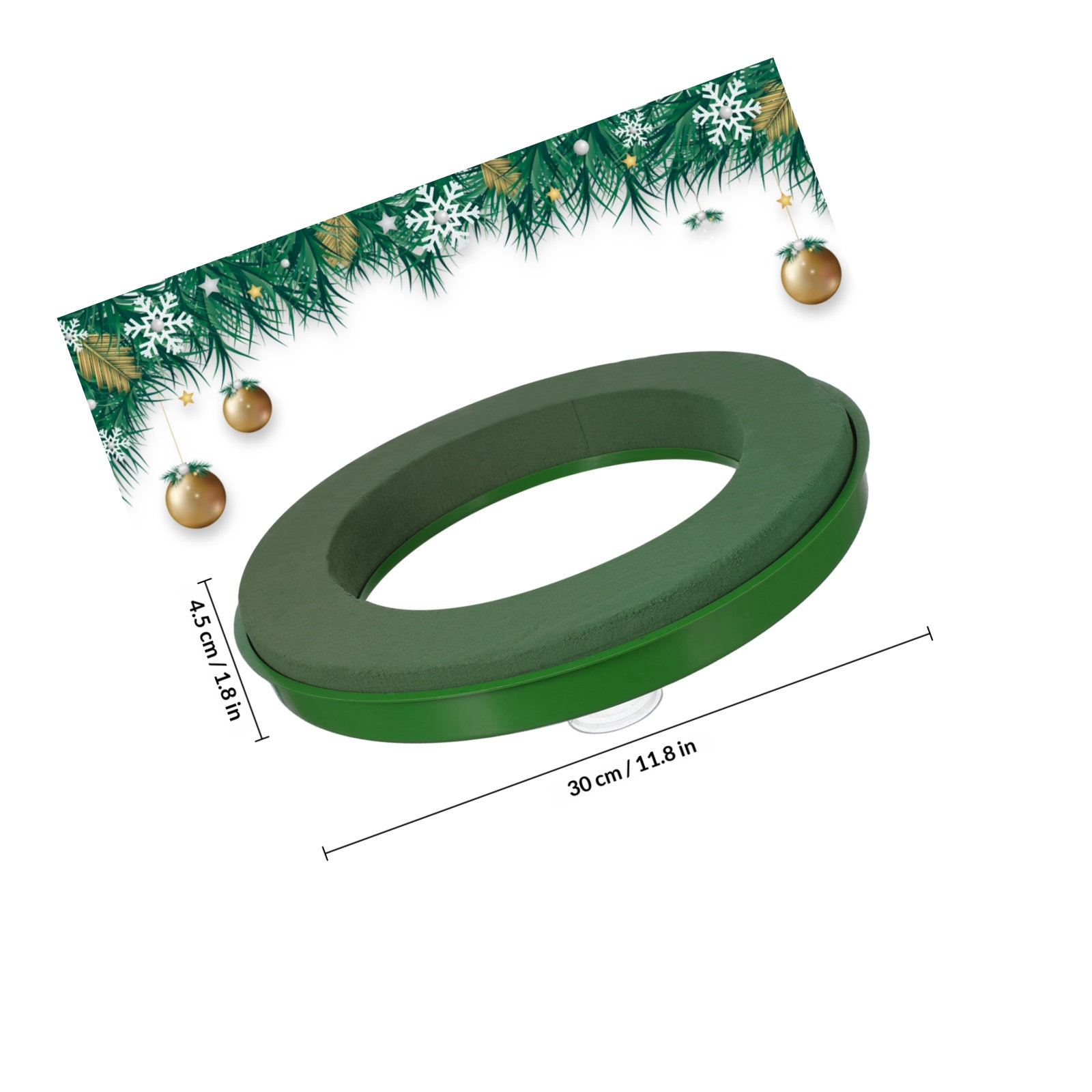 Kleiner Blumenschaumring mit S – Wedding Floral Supply Bewertung und Preis