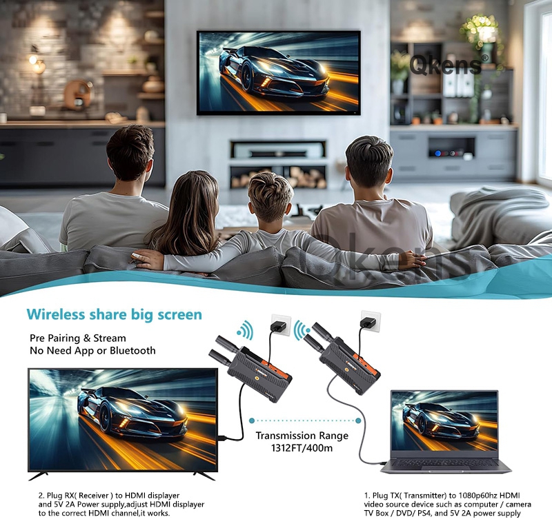 400m Drahtlose Videoübertragun – Wedding Support Bewertung und Preis