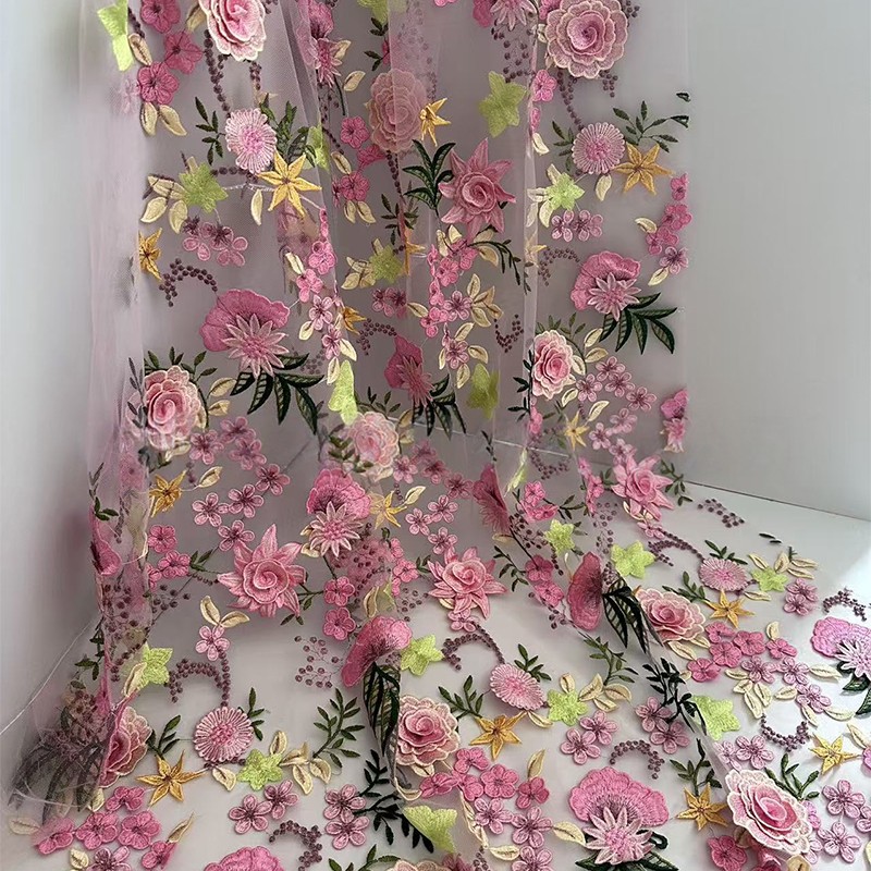 90x130cm 3D Blumenbestickter T – Wedding Dress Supply Bewertung und Preis