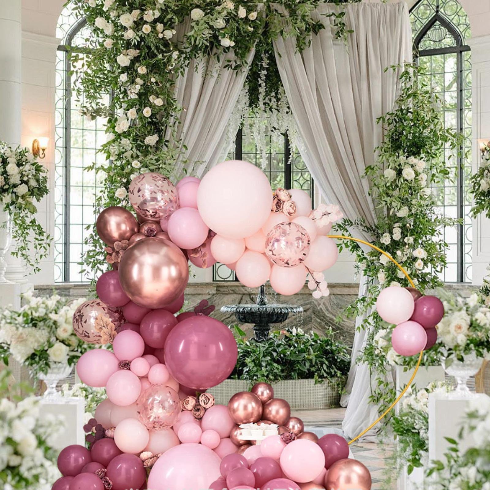 Ballon-Blumenbogen, herzförmig – Wedding Balloon Arch Bewertung und Preis