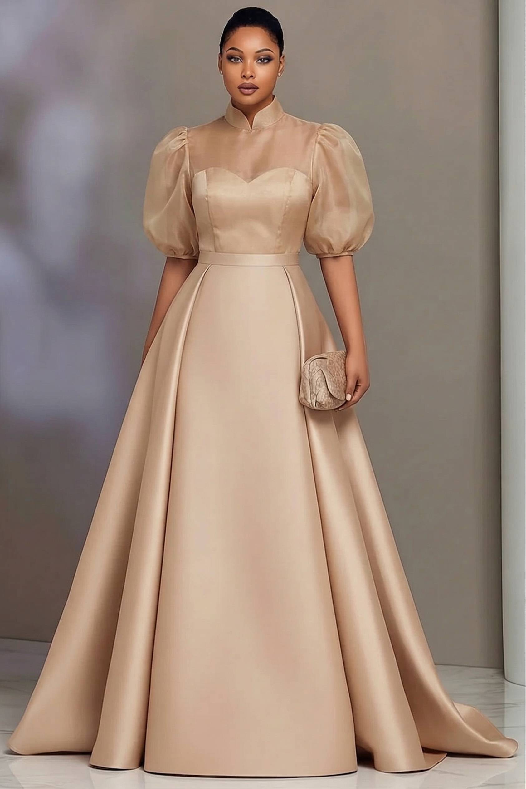 Elegante Satin-Abendkleider in – Wedding Support Bewertung und Preis