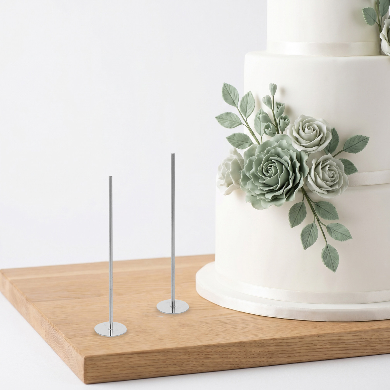 4 Stück Edelstahl-Kuchenstäbe, – Wedding Support Bewertung und Preis